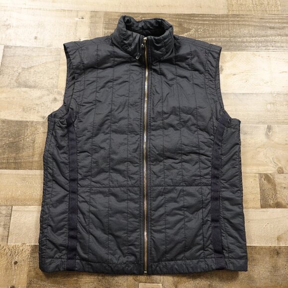 Zegna Sport Thermore Insulated Vest Men’s Extra Large Charcoal Quilted Zip XL - Picture 1 of 7